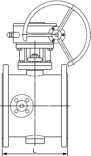 保溫偏心半球閥